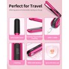 Hoson Cordless Hair Straightener,Portable Mini Flat Iron Travel for Bangs,Short