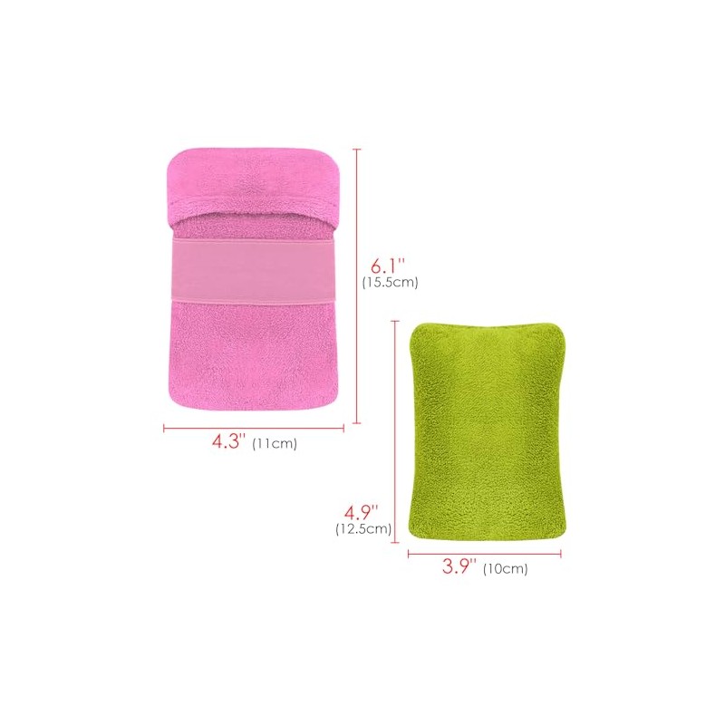 Adorila 4 Bolsas de Jabón de Algodón para Espumar Y