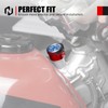 NICECNC Red Oil Level Gauge Dipstick Temperature Compatible with Honda