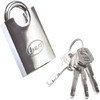 Merriway® BH01300 Chrome on Brass Padlock with Brass Mechanism, 50mm