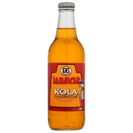D & G Soda Bottle Jamaican Kola Champagne 12.0 oz (Pack of 24)
