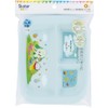 Skater XP7AG Baby Tableware, Lunch Plate, For Kids, Antibacterial, Plastic,