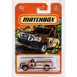 Matchbox  Nissan NV Passenger Van BROWN NEW ZEALAND FSC 2022 Matchbox #1