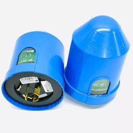 GE (LOT OF 2)  GE OUTDOOR LIGHT GRID NODE ANSI 5PIN 120/277VAC 50-60HZ BALLAST