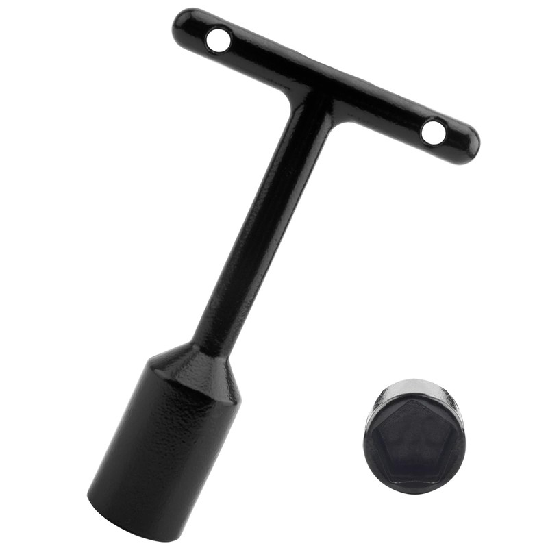 Ziyuan All Steel Penta Socket Wrench, T-Handle Heavy Duty Lineman