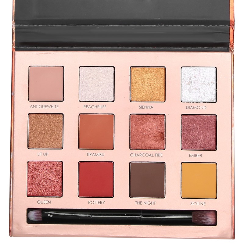 FOCALLURE Shining Matte Eye Shadow Palette Cosmetic Professional Waterproof Eyeshadow