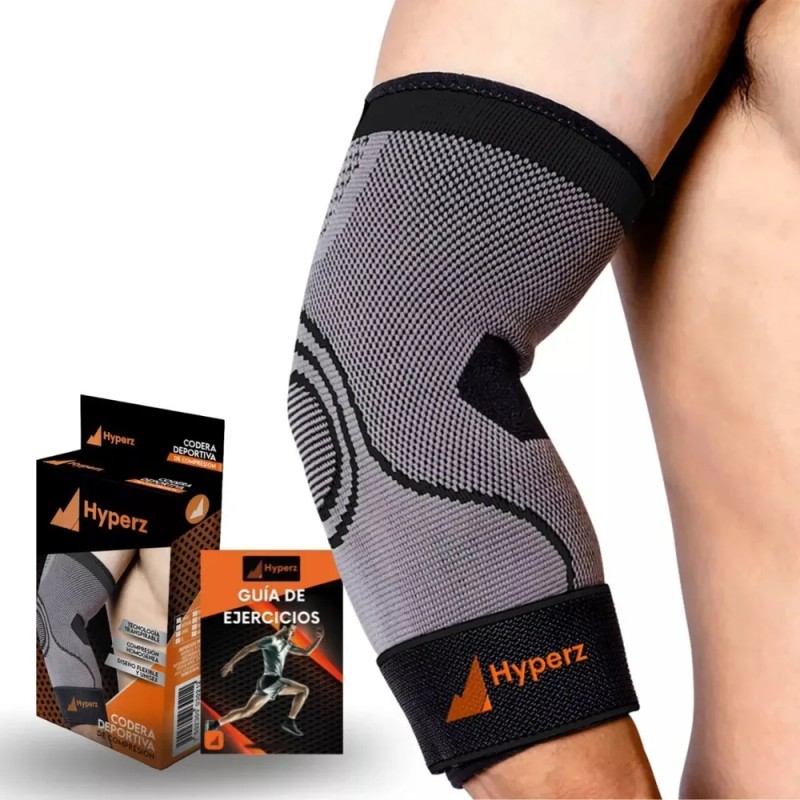HYPERZ Par Codera Deportiva Elastica De Compresión Gym Basquerball