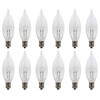 Creative Hobbies® Replacement Light Bulbs for Electric Candle Lamps, Flame