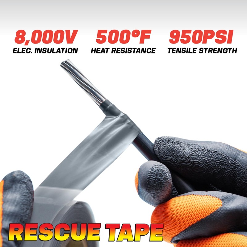 Bond It Rescue Tape, Self-Fusing Silicone Tape, Emergency Plumbing Pipe