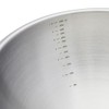 de Buyer - Halbkugelförmige Schlagschüssel aus Edelstahl mit Silikonboden -