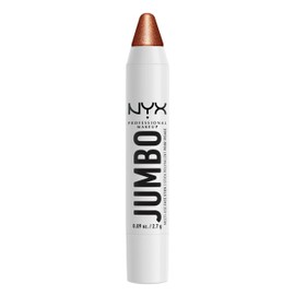 NYX Professional Makeup Shimmering Highlighter Pen for the Face, For Individual Looks and Intense Colour, with Nourishing Oils, Jumbo Highlighting Stick, Colour: Flan, Pack of 1