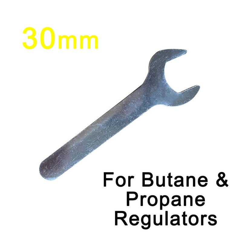 30 mm Single Open-Ended Spanner Gas Bottle Regulator Wrench for
