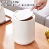 Tabletop Trash Can Countertop Mini Dust Box with Lid, Mini