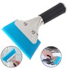 Glass Window Scraper, Water Wiper with Soft Grip Handle and