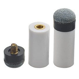 BGTXINGI Set of 30 13 mm Billiard Cue Ferrules with Screw Cue Tips Billiard Accessories Spare Parts Stick Repair Tool Set