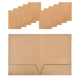 Sinxioer Presentation Folder A4, Presentation Folder A4, File Folder, Cardboard Pack of 12, A4