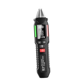 perfeclan Non-Contact Voltage Tester Voltage Detector Pen Voltmeter Pocket Clip with Screen Electric Pen with Flashlight