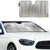 Sonnenschutz Auto Frontscheibe, Sonnenblende Frontscheibe Windschutzscheibe Faltbar UV-Schutz Sonnenschirm Schutz