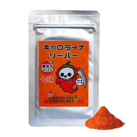 Carolina Reaper Shichimi Reap, Refill, 0.3 oz (10 g), Guinness Certified, World's Most Spicy Chili Pepper, Highest Quality, Charolipa, Nanami Kaikoku Super Spicy