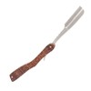Men Manual Razor Redwood Handle Shaver Zinc Alloy Blade Straight