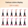 12pcs Lip Liner Set Matte Lip Liners Kit Waterproof Long