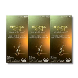 Nutricore Hairgrix Keranet 310mg x 28 capsules 3 boxes / 뉴트리코어 헤어그릭스 케라넷 310mg x 28캡슐 3박스