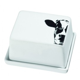 Räder POESIE ET TABLE Breakfast Butter Tin Small Cow Design