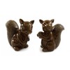 Woodland Squirrel Ceramic Cruet Set - Salt & Pepper Shakers