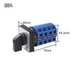 Rotary Switch 3 Position 2-Phase Universal Rotary Cam Switch 25A