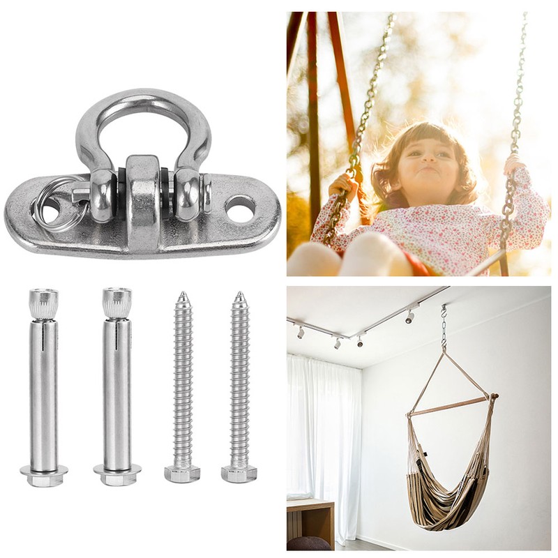 304 Stainless Steel 360 Degree Rotatable Swing Buckle Hanging Chair