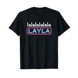 Lalalalala Layla Jünger Heiler Malle JGA Party Layla Malle T-Shirt, black, s