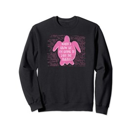 Kids When I Grow Up, I'm Going to Save the Turtles Sweatshirt