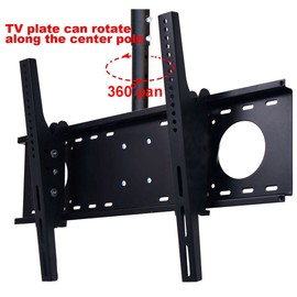 VideoSecu LCD Plasma Flat Panel TV Ceiling Mount Bracket for Most 37-60" Plasma TV Flat Panel Displays, Some up to 75" LED TV with VESA 200x200 400x400 600x400 680x460mm MPC53B 1S5