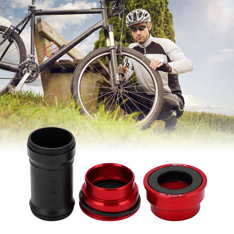 Bike Bottom Bracket Aluminum Alloy Durable Sturdy High Accuracy Center