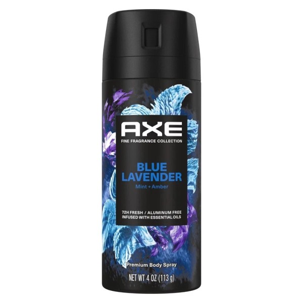 Axe Fine Fragrance Collection Men's Deodorant Spray, Blue Lavender 4