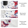 bnhjsdw 4th of July Tablecloth with Zipper 60x84 Inch American