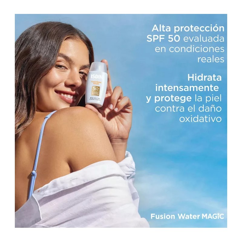 Isdin Fusion Water 50 Ml 50 Fps Protector Solar Facial