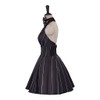 ZIUFVML Jack Skellington Dress Costume Women's Nightmare Cosplay Black Striped