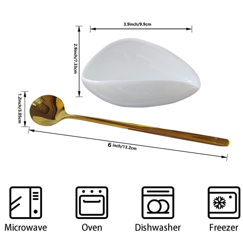 Coffee Spoon Rest, Mini Coffee Spoon Holder, Small Ceramic Spoon