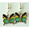 Everyday Butterfly Enamel Dangling Earrings Delicate Fun Party Everyday Wear