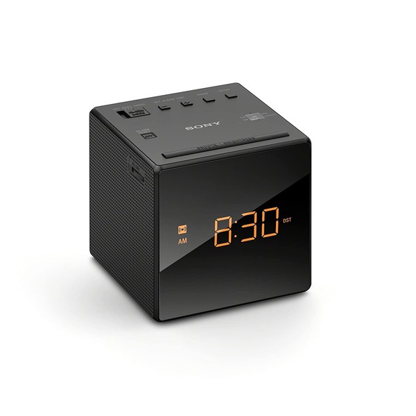 Sony ICFC-1 Alarm Clock Radio LED Black (Renewed)