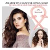 6pzs Curly Ondas En Cabello Rizos Sin Calor Tubo2 Scrunchie