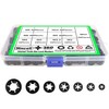 Internal Tooth Star Lock Washers,Hincell 360 Pieces 9 Sizes Push