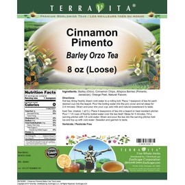 Cinnamon Pimento Barley Orzo Tea (Loose) (8 oz, ZIN: 563081)