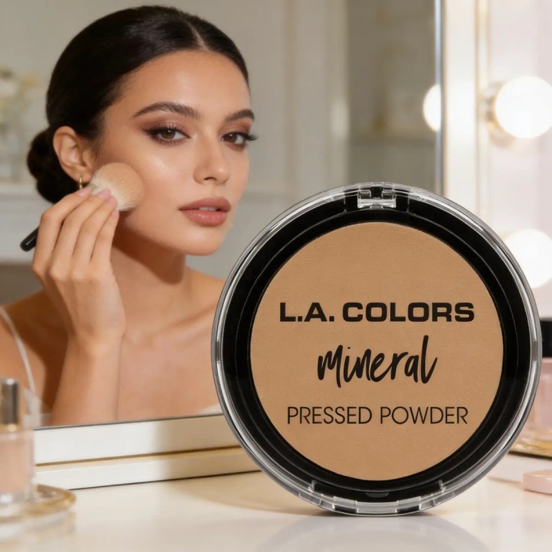 Base Maquillaje Compacto En Polvo L.a. Colors