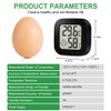 Ainiv 2PCS Digital Hygrometer Indoor Thermometer, Mini Room Thermometer with