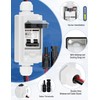 DIHOOL Solar Panel Disconnect Switch, Non Polarized DC Circuit Breaker,