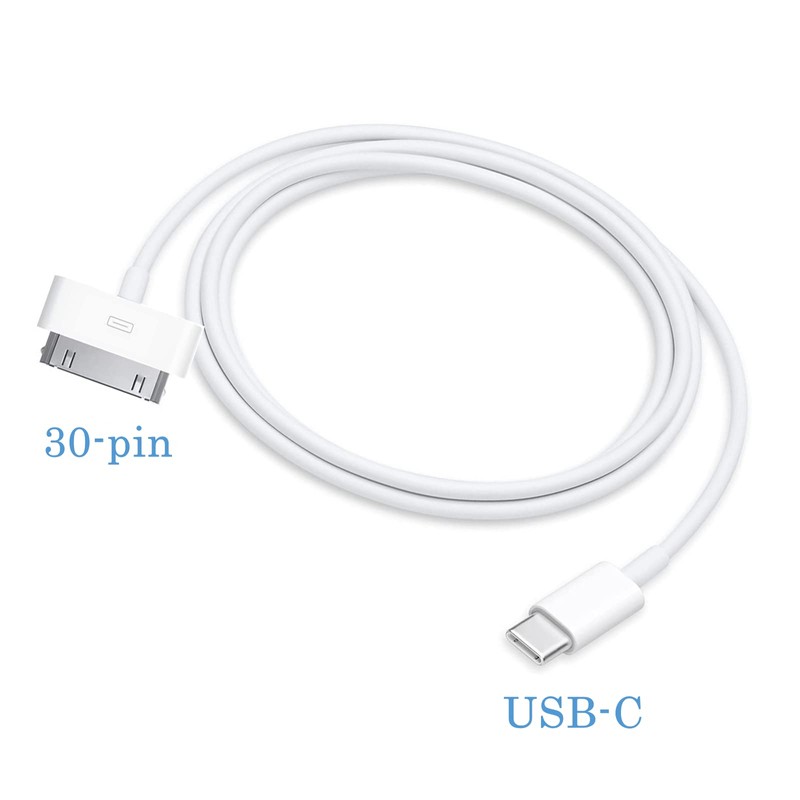 USB-C to 30 Pin Cable, 3ft Type-C to 30 Pin