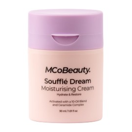 MCoBeauty Souffle Dream Moisturizing Cream, Nourishing Hydration for Supple Skin, Vegan, Cruelty Free Cosmetics