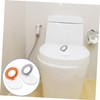 Operitacx 2Stücke Toilettendeckelheber Kreativer Hebegriff für Wc Sitze Dekoratives Wc